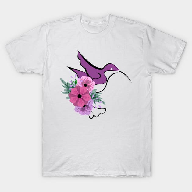 Bird T-Shirt by Samr Shop